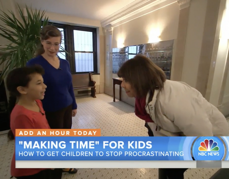 From TODAY, Susan helps student beat procrastination and lessen anxiety